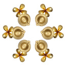 Flower With Diya Decor (M2938) 1 Unit