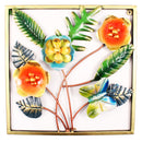 Frame Panel With Flower Decor (M2082B) 1 Unit