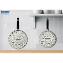 Bombay Kookware Non-Stick Kala Kruti Fry Pan & Dosa Tawa -Ivory 2 Pieces