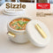 Rishabh Sizzle Insulated Casserole - Pearl White 1.9 L