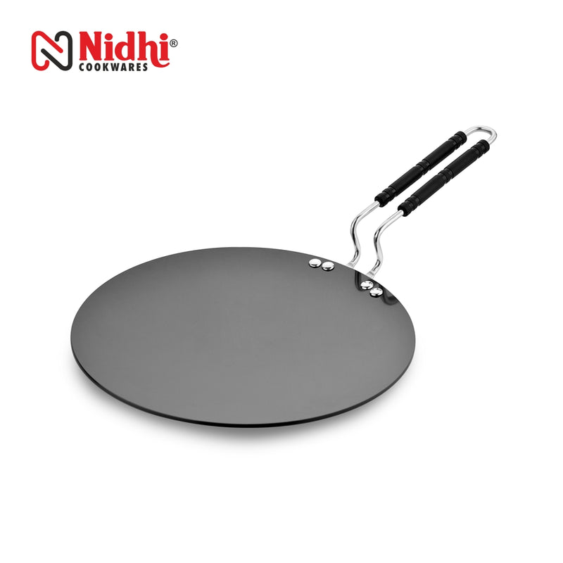 Nidhi Hard Anodised Tawa (Black) - 27.5 cm 1 Unit