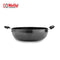 Nidhi Hard Anodised Kadhai - Black (5.5 L) 1 Unit