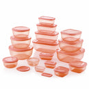 Mastercook Malta Multipurpose Storage Container - Peach (17 Pieces) 1 Unit