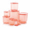 Mastercook Malta Promax Storage Container - Peach (7 Pieces) 1 Unit