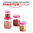 Mastercook Mason Multipurpose Storage Jar - Pink (4 Pieces) 1 Unit