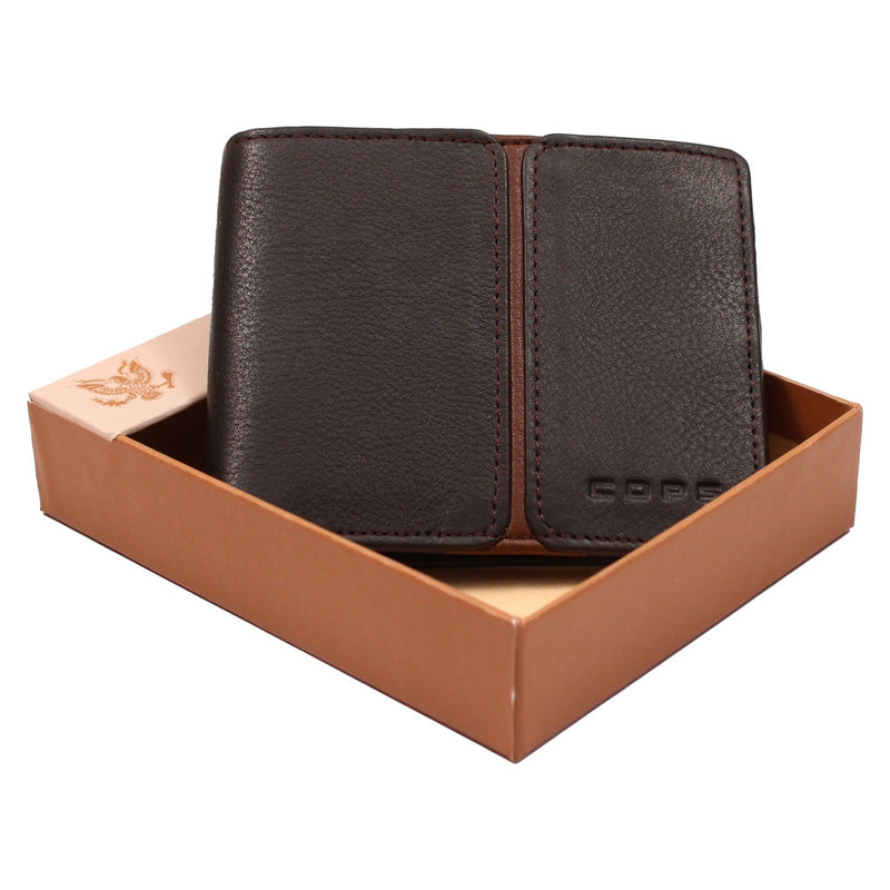 Cops Leather Wallet - Brown (78) 1 Unit