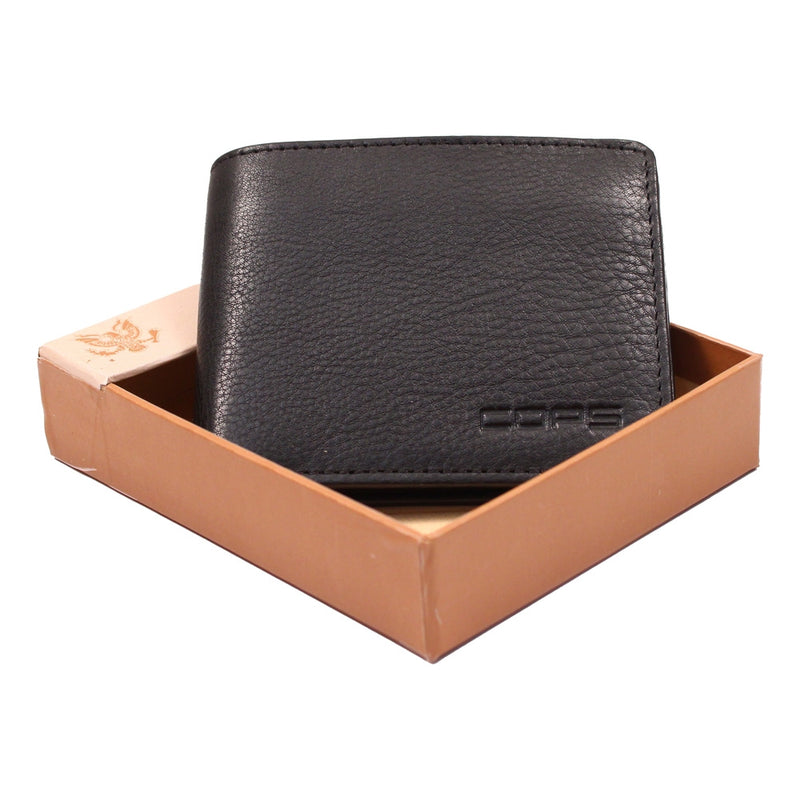 Cops Leather Wallet - Black (13) 1 Unit