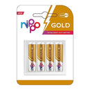 Nippo 4DG Gold AAA Battery 4 Units