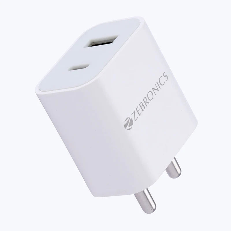 Zebronics Mobile Adaptor MA106B - White 20 W