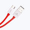 Zebronics Usb To Type C Multi Protocol Cable (UC80P) - Red & White 1 Meters