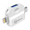 Mobilla 5 in 1 M-OTG 501 Adapter - White 1 Unit