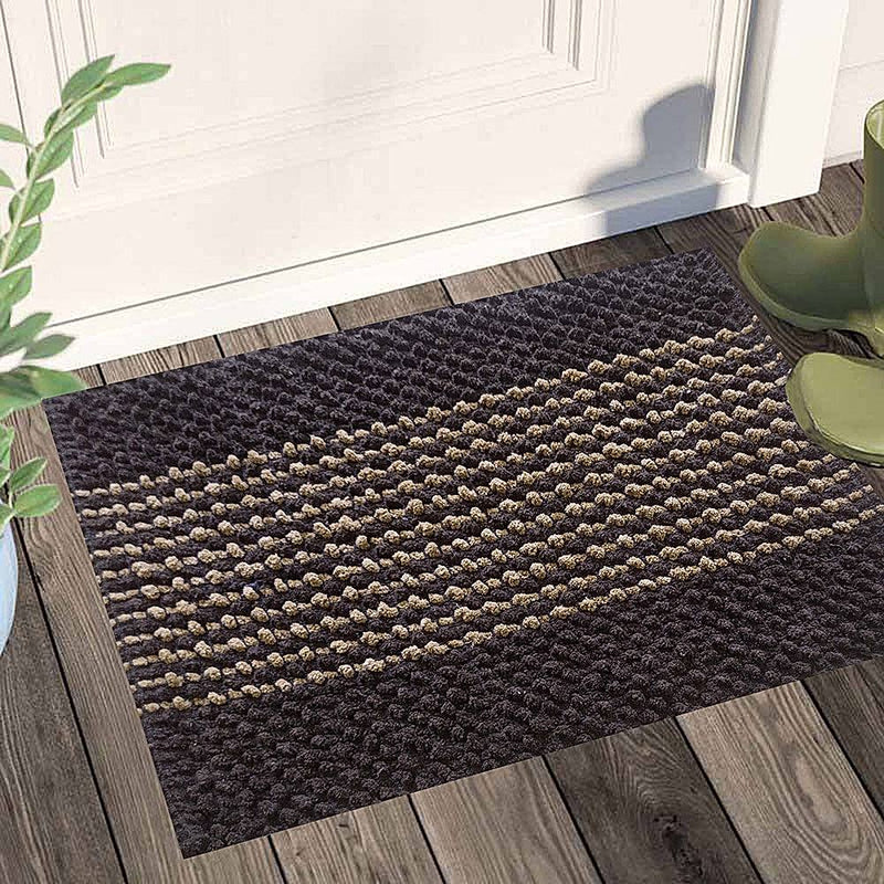 Elegant Weavers Loops Mat (Brown) - 38x58 cm 1 Unit