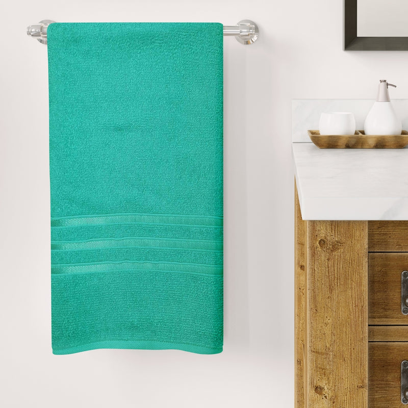 Trident CL Bath Towel 400 GSM -Sea Green (70x140 cm) 1 Unit