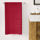 Trident CL Bath Towel 400 GSM -Tango Tomato (70x140 cm) 1 Unit