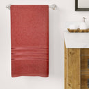 Trident CL Bath Towel 400 GSM (Apple Red) -70 x 140 cm 1 Unit