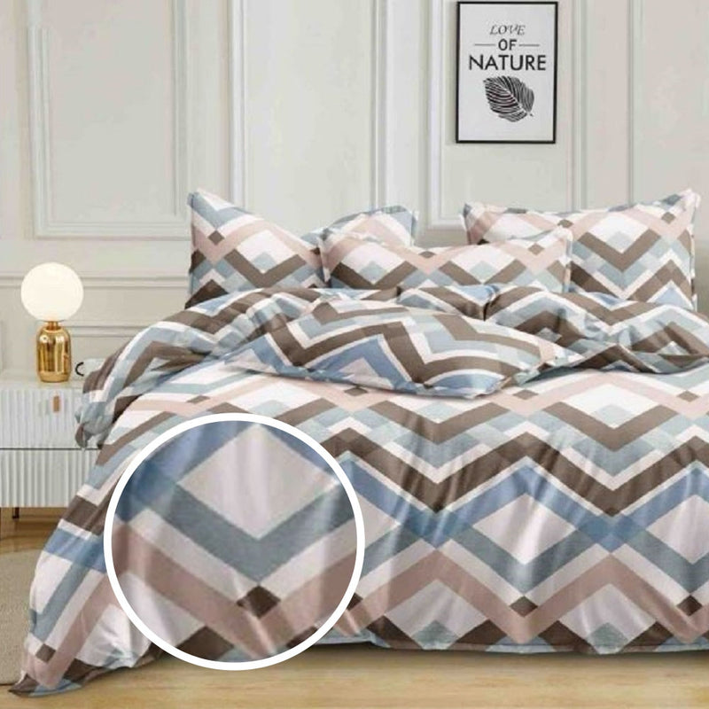 VAA Single Micro Comforter Waves - Multicolour 137 x 218 cm