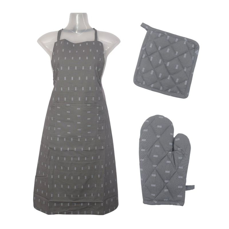 VAA Kitchen Utility Set -Grey Set of 3