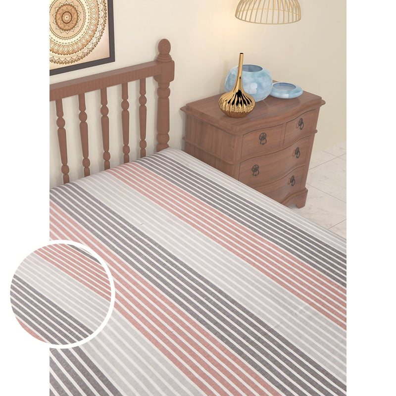 Athom Living Cotton Chaddar Single Summer Stripes (CHB) - 145x224 cm 1 Unit