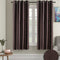 Cortina Leaf Emboss 5 Feet Window Curtain - Brown 115x152 cm