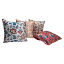 Vaa Paisley Print Filled Cushion - Multicolour - Set of 4 1 Unit