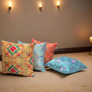 Vaa Trendy Print Filled Cushion - Multicolour - Set of 4 1 Unit