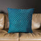 VAA Diamond Cushion Cover - Teal Green (40x40 cm) 1 Unit