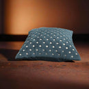 VAA Polka Dots Cushion Cover - Grey (40x40 cm) 1 Unit