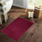 Welspun Solid Door Mat (4060) Claret - 40 x 60 cm 1 Unit