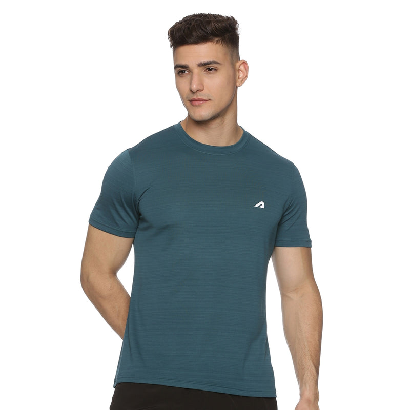 Boldfit Regular T-Shirt For Men Round Neck (Medium) - Green 1 Unit