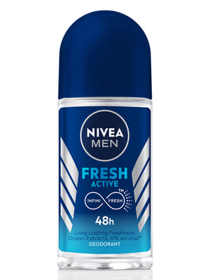 Nivea Men Fresh Active Rollon 50 Ml