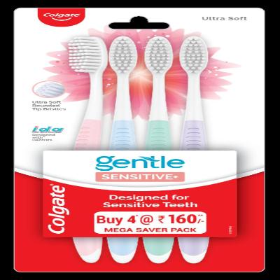 Colgate Sensitive Toothbrush Soft 4 Pcs