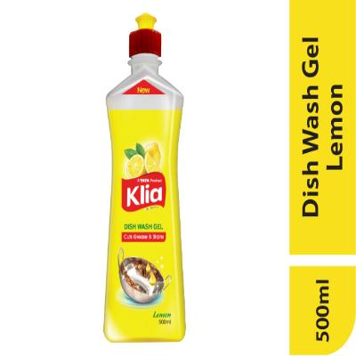 Klia Dishwash Gel Lemon 500 Ml