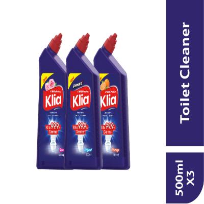 Klia Toilet Cleaner Combi Pack Of 3