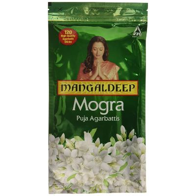 Mangaldeep Mogra Pouch Agarbatti 130 Sticks