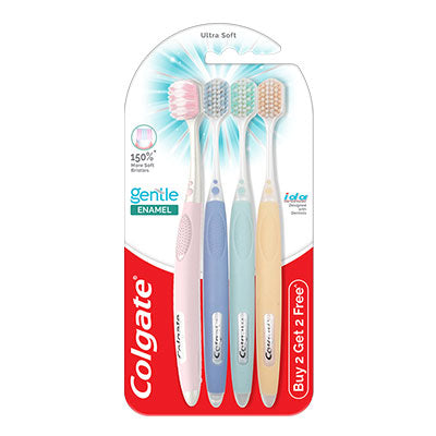 Colgate Gentle Enamel Soft Tooth Brush Buy 2 Get 2