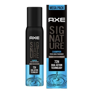 Axe Signature Champion Long Lasting No Gas Body Deodorant For Men 200 Ml