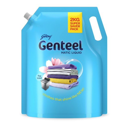 Genteel Liquid Detergent Refill Pouch 2 Ltr