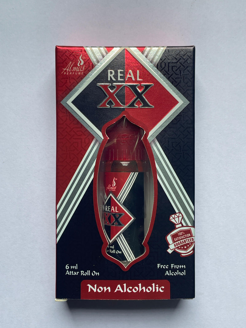 Almas Attar REAL XX | Taj Ittar | Alcohol Free Perfume Oil 8ML