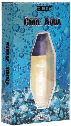 Aco Perfumes Cool Aqua Alcohol - Free Attar Roll On 8ml