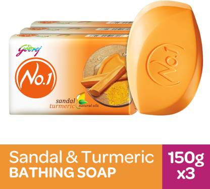 Godrej No. 1 Sandal & Turmeric Soap