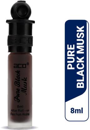 Aco Perfumes Black Musk Alcohol - Free Attar Roll On 8ml