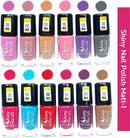 Shop Shiny Matt- 1 Nail Polish Shiny- 2 (Pack of 12, 9.9ML Each)