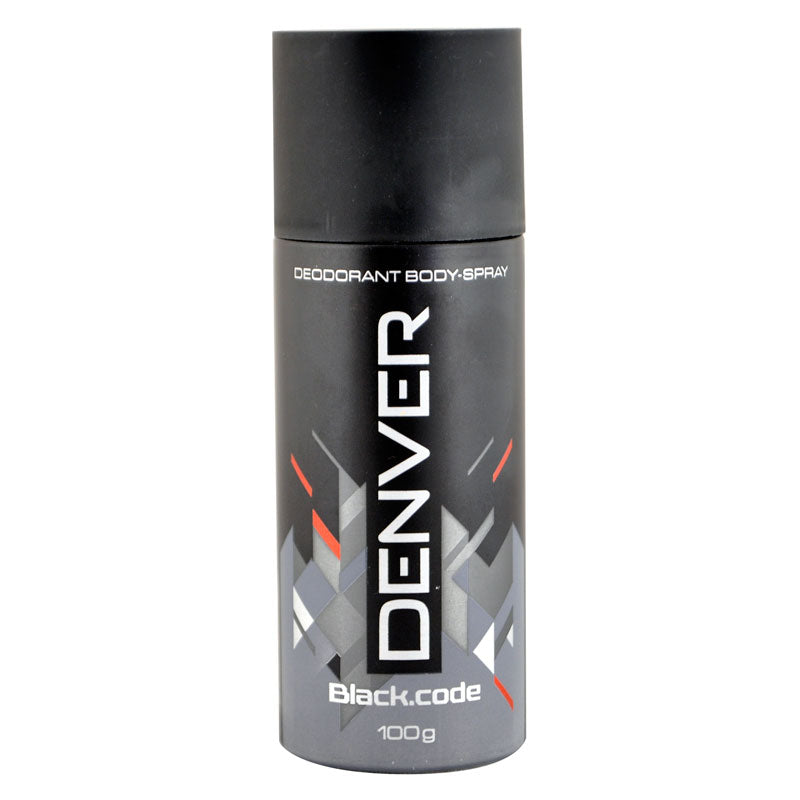 Denver Black Code Deodorant For Men 150ML