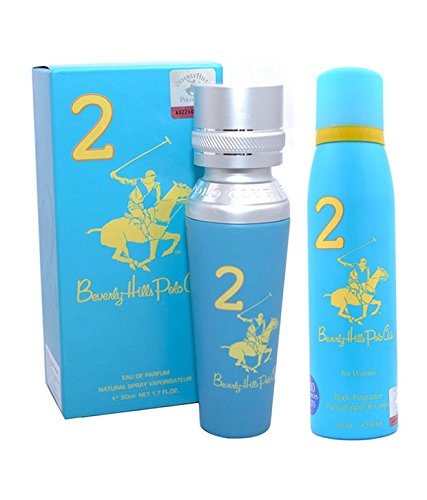 Beverly Hills Polo Club Sport No 2 Women 50ML Edt Perfume And 150ML Deodorant Gift Set