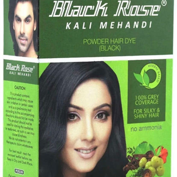 Buy Alps Goodness Black Natural Hair Colour - Henna Based - (50 g) Online |  Purplle