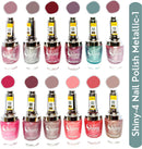 Shop Shiny Mattalic- 1 Nail Polish Shiny-  4 (Pack of 12, 9.9ML Each)