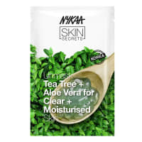 Nykaa Skin Secrets Tea Tree + Aloe Vera Sheet Mask : 20 ml