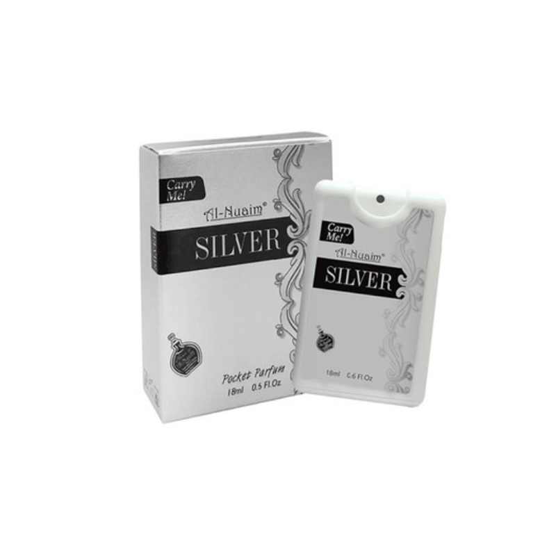Al-Nuaim Silver Scent Pocket Perfume 18ML
