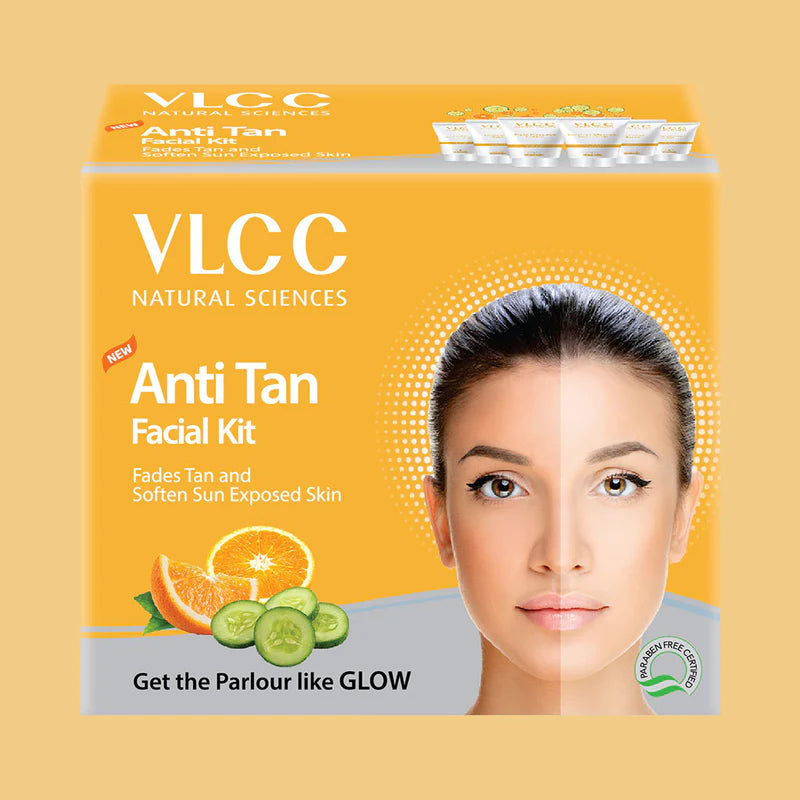 Vlcc Anti Tan Single Facial Kit (60 Gm)