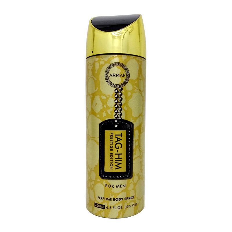 Shop Armaf Tag Him Prestige Edition Perfume Body Spray 200ML For Men